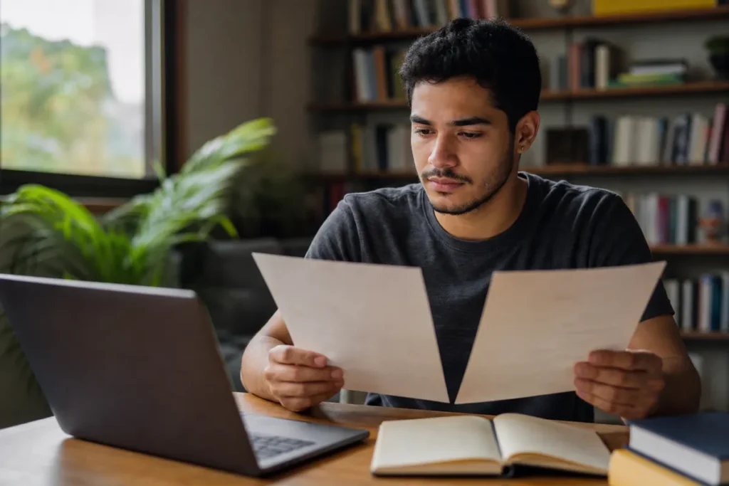 ProUni ou Fies qual vale mais a pena: estudante comparando os dois programas